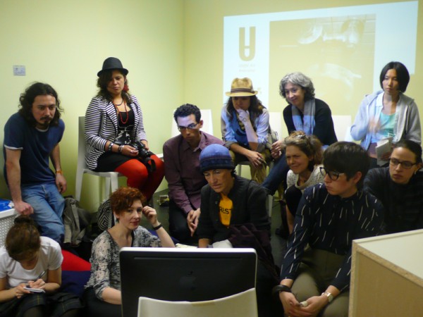 Immigrant Movement International, (2010-Ongoing); Asociación de Arte Útil event, in association with the Queens Museum and Creative Time, 2011; image: courtesy Estudio Bruguera