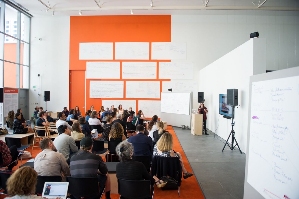 Does Art Have Users? a symposium organized by SFMOMA and Asociación de Arte Útil in collaboration with Yerba Buena Center for the Arts, 27 September 2017 - 1 October 2017, San Francisco. Photo: Beth LaBerge