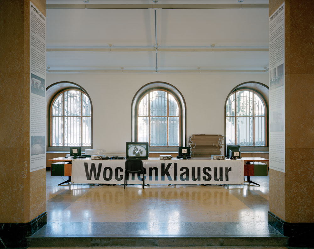 WochenKlausur, A vacant house for students, 2010