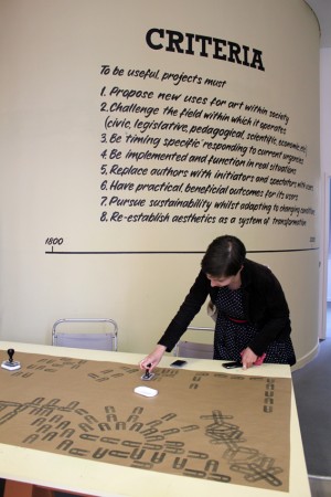 Office of Useful Art as part of ‘Art Turning Left: How Values Changed Making 1789–2013, Tate Liverpool, UK